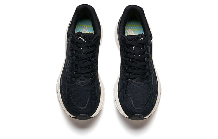 (WMNS) ANTA Running Series Sneakers 'Black Silver White' 122135555-2