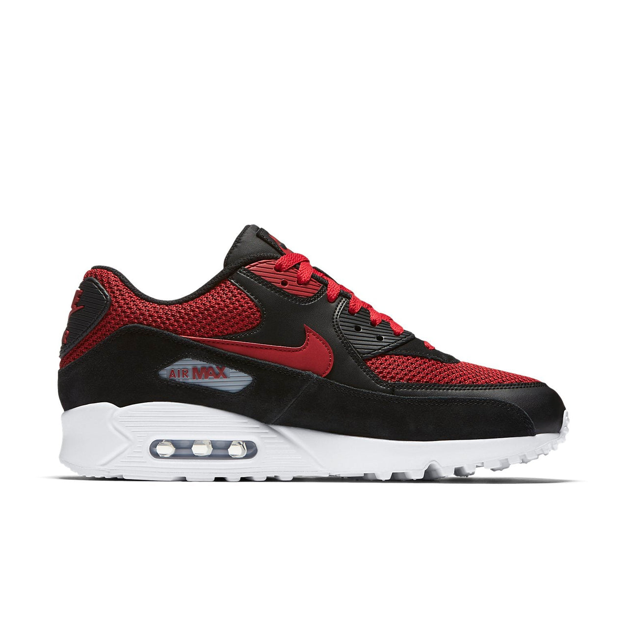 Nike Air Max 90 Essential 'Black Toygh Red Wolf Grey' 537384-076