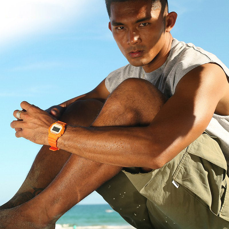 CASIO G-Shock Square 'Orange' DW-5600WS-4PR