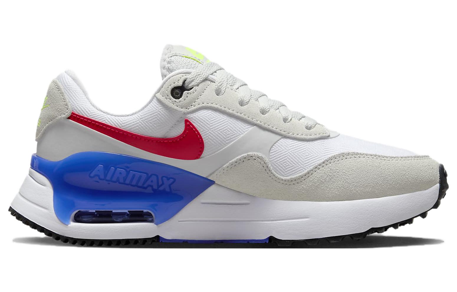 (WMNS) Nike Air Max SYSTM 'White Dust Blue Red' DZ1637-100