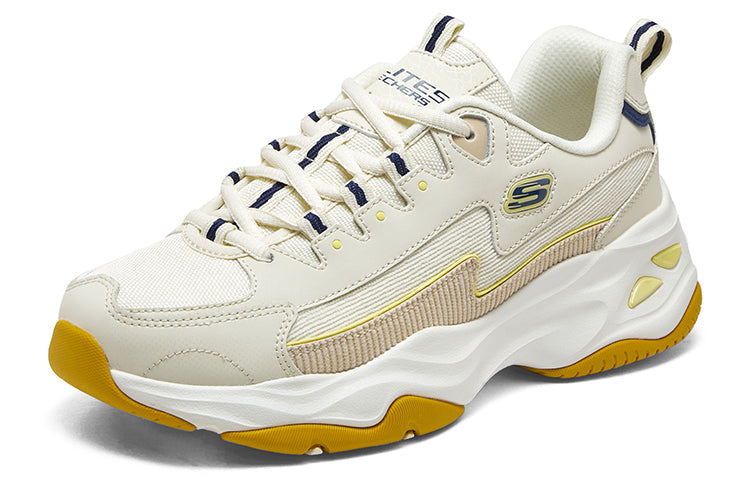 Skechers D'Lites 4.0 Shoes 'Beige Yellow' 894286-NTOR
