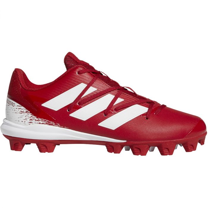 adidas Adizero Afterburner 8 Mid Cleats 'Red' FZ4243