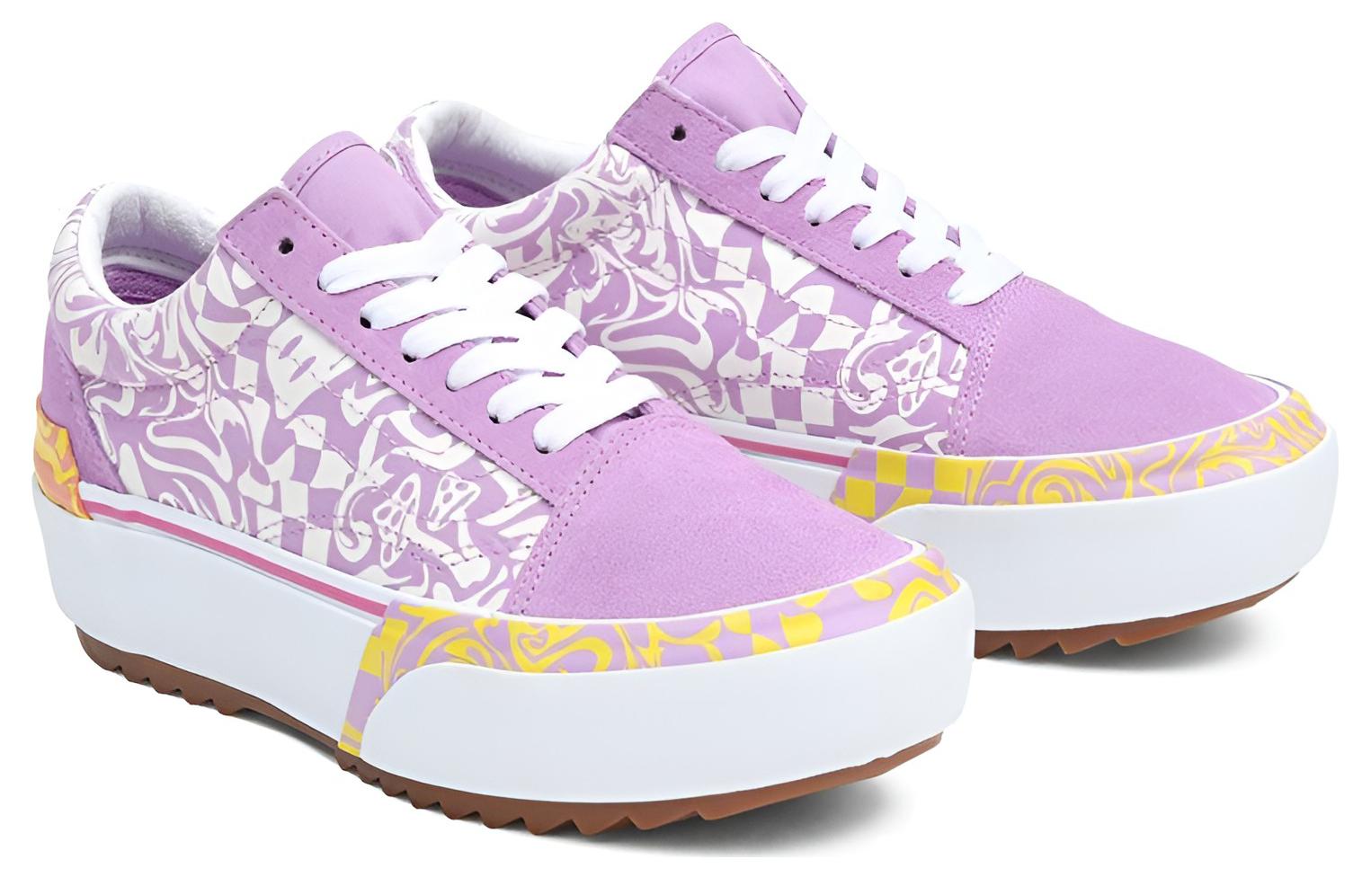 (WMNS) Vans Old Skool Stacked 'Wavy Daze' VN0A4U15BD9