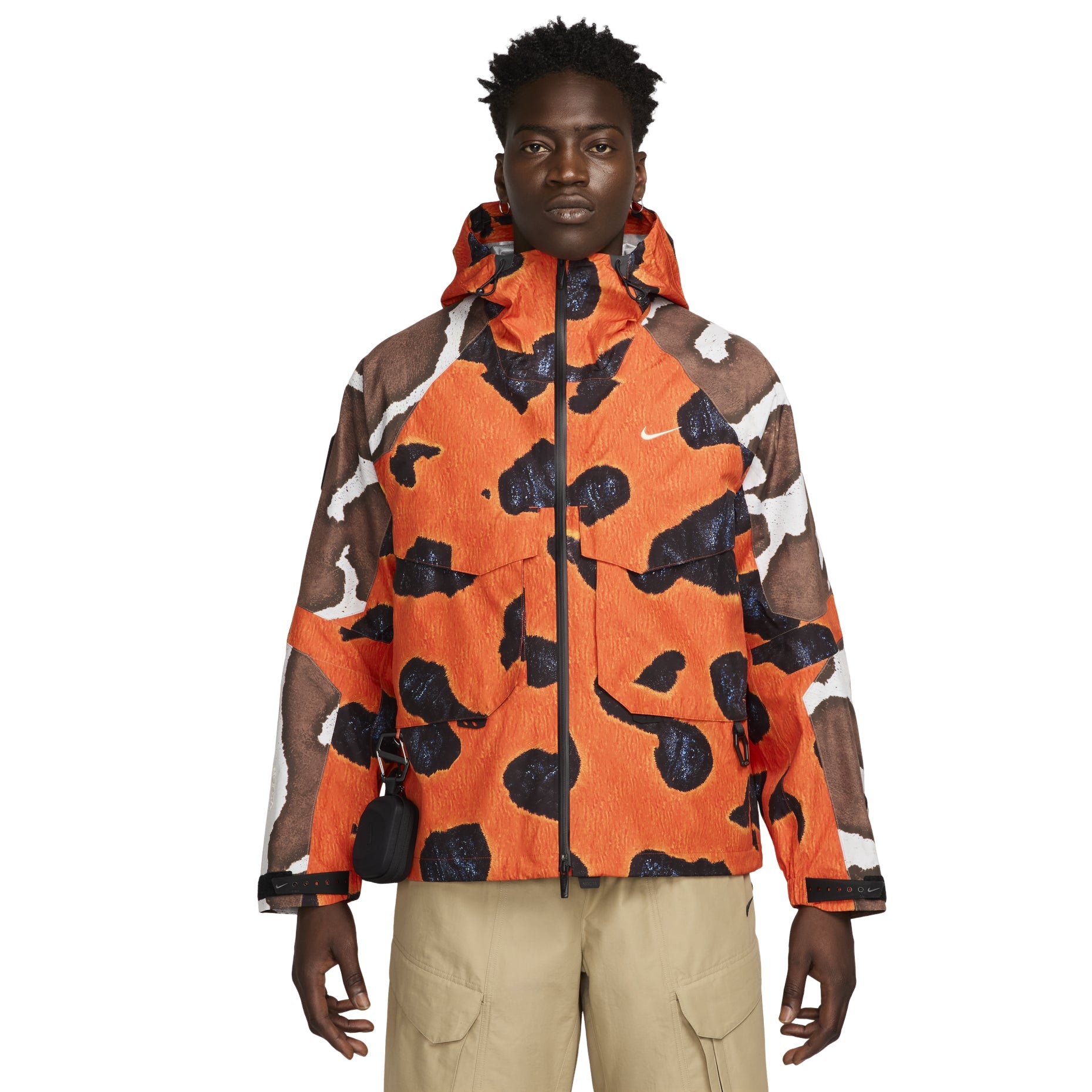 Nike x NOCTA Opal Hooded Jacket Asia Sizing 'Safety Orange' FZ3254-819