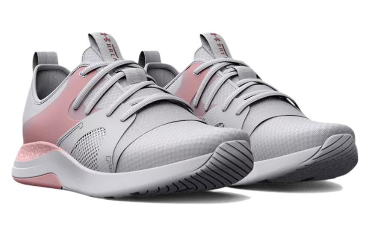 (WMNS) Under Armour Charged Breathe Lace TR 'White Prime Pink' 3025058-105