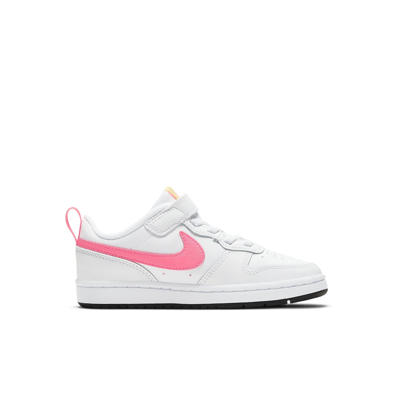 (PS) Nike Court Borough Low 2 'White Pink' BQ5451-108