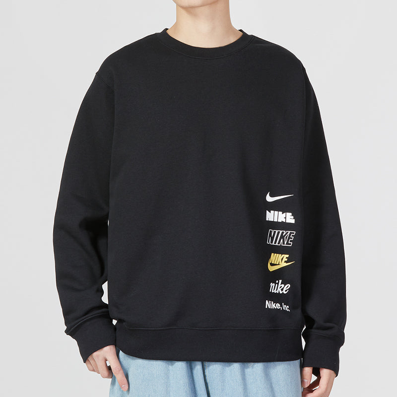 Nike Club Fleece+ Brushed-Back Crew DX0782-010