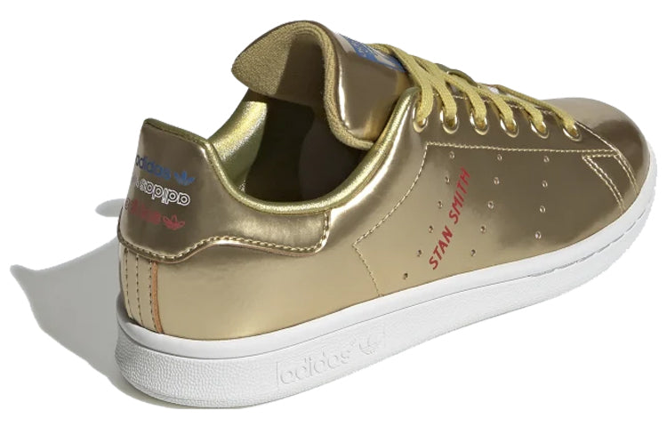 (GS) adidas Stan Smith J 'Gold Metallic' FW8063