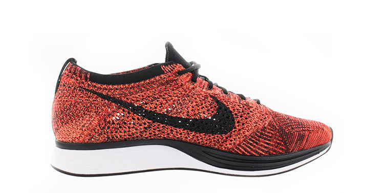 Nike Flyknit Racer 'Black Total Orange' 526628-006