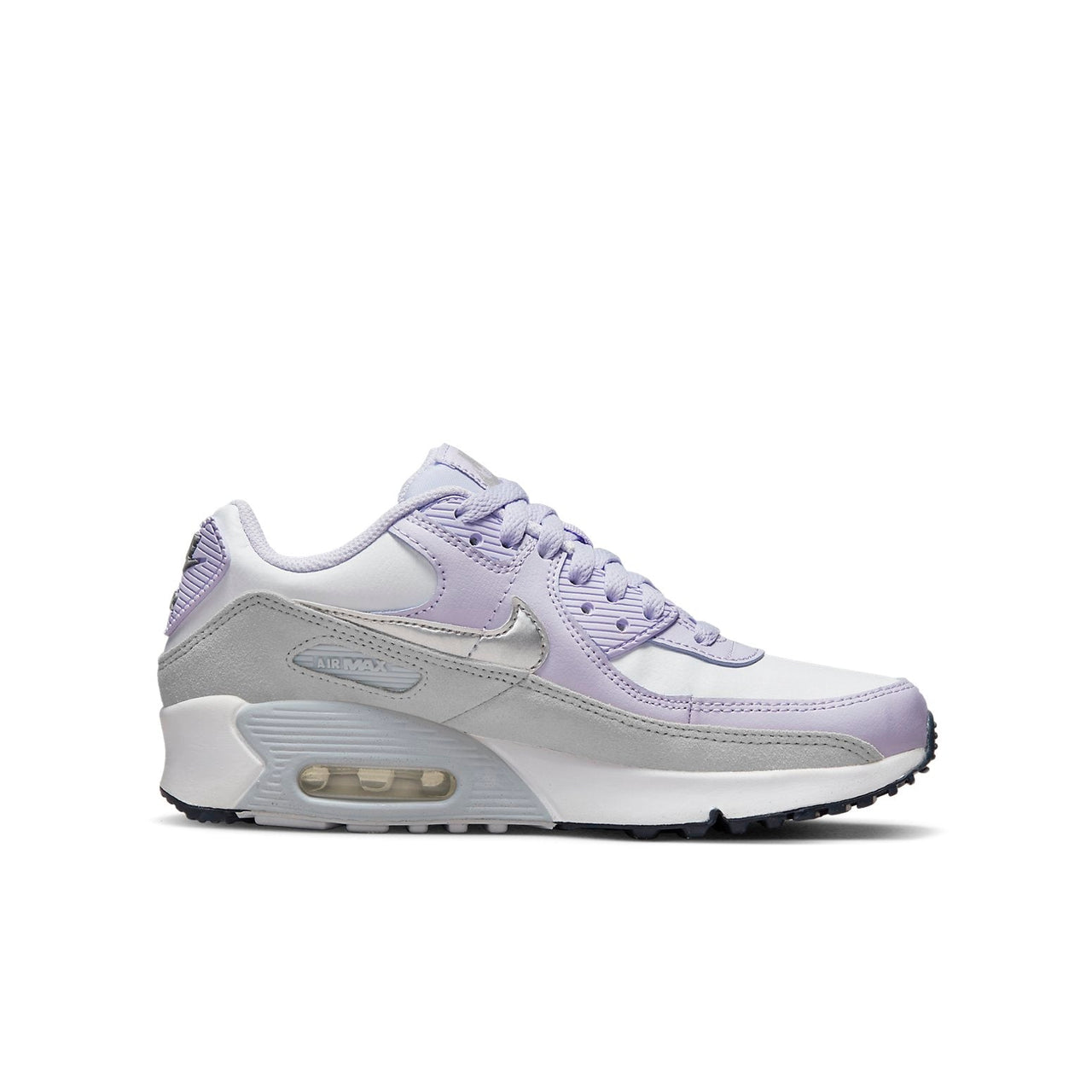 (GS) Nike Air Max 90 Leather 'Violet Frost' CD6864-123