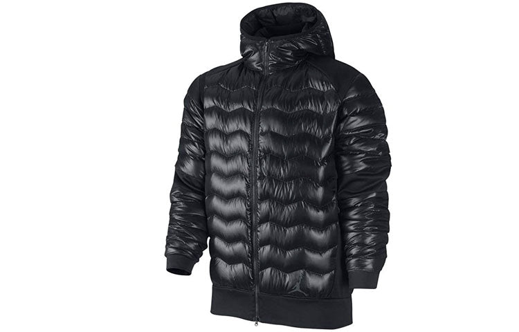 Air Jordan protection against cold Stay Warm hooded down Jacket 807948-010
