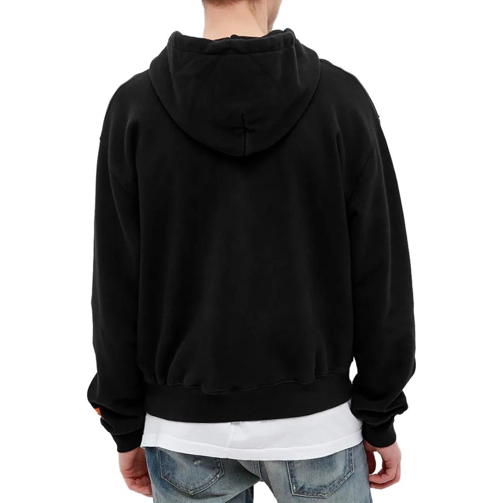 HERON PRESTON Herons Captcha Hoodie 'Black Blue' HMBB017S21JER0031040BLACK