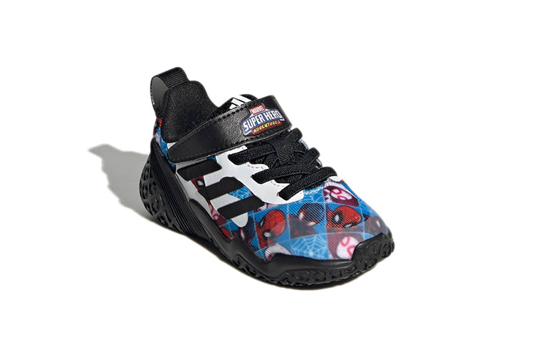 (TD) adidas Marvel x adidas Super Hero Adventures Triple Spider-man 'Black White' G55845