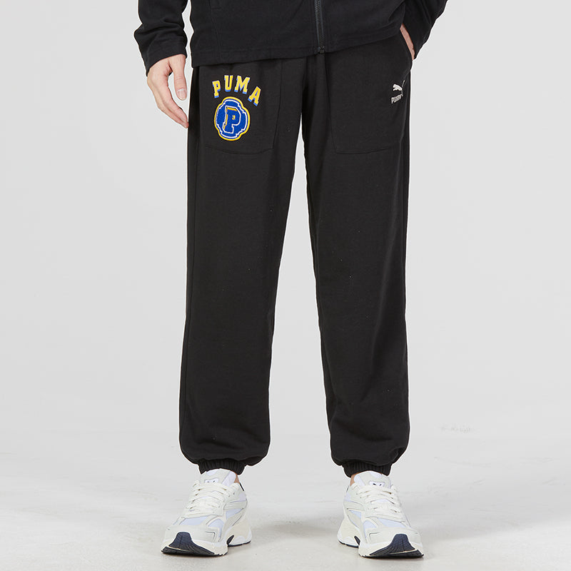 PUMA Team Pants Tr Logo Pants 'Black' 622277-01