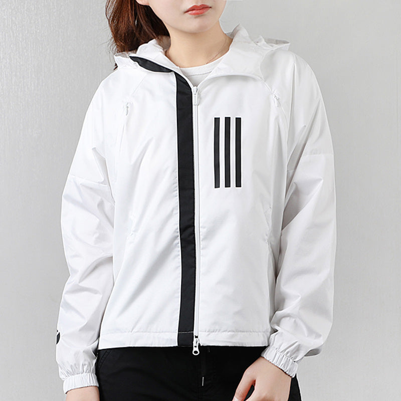 (WMNS) adidas W.N.D. Water-repellent Jacket White FH6665