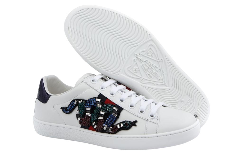 (WMNS) Gucci Ace 'Kingsnake' 460203-A38G0-9161