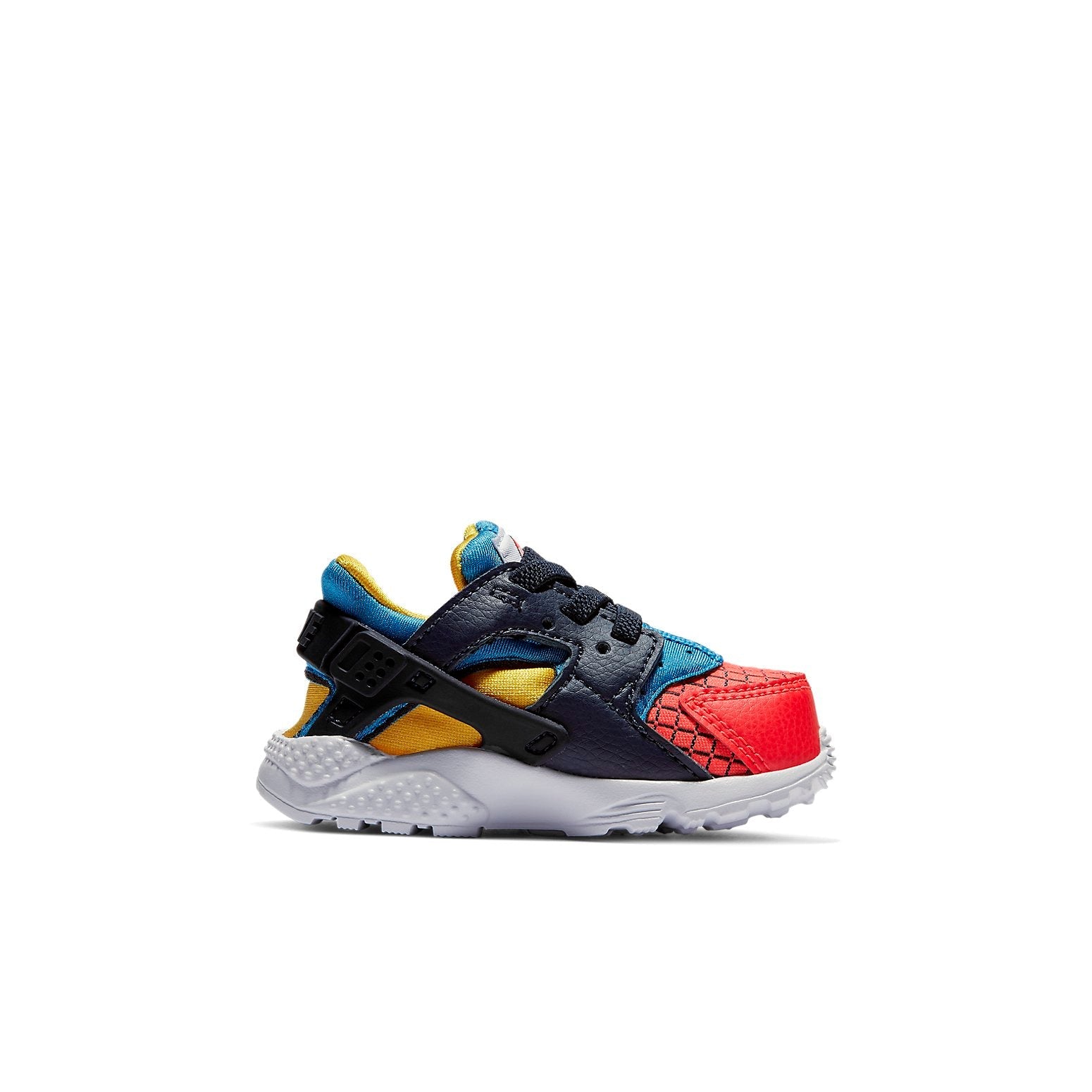 (TD) Nike Huarache Low-Top Running Shoes Blue/Black/Orange BQ7098-600