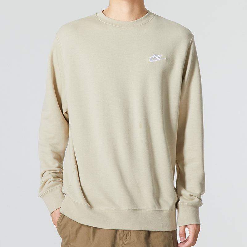 Nike M Nsw Club Crw Ft 'Light Beige' BV2667-206