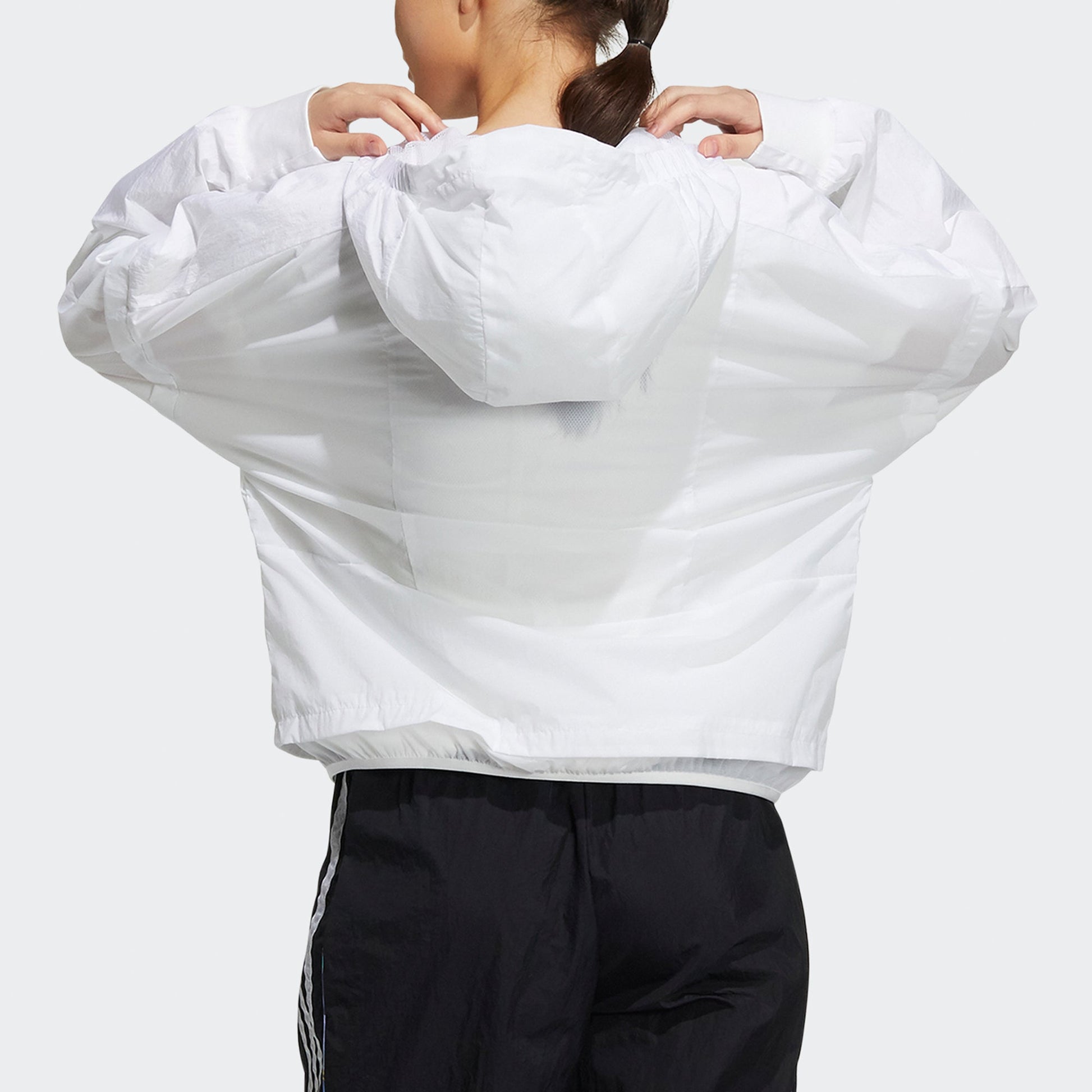 (WMNS) adidas Str Wb Light Jacket White H09739