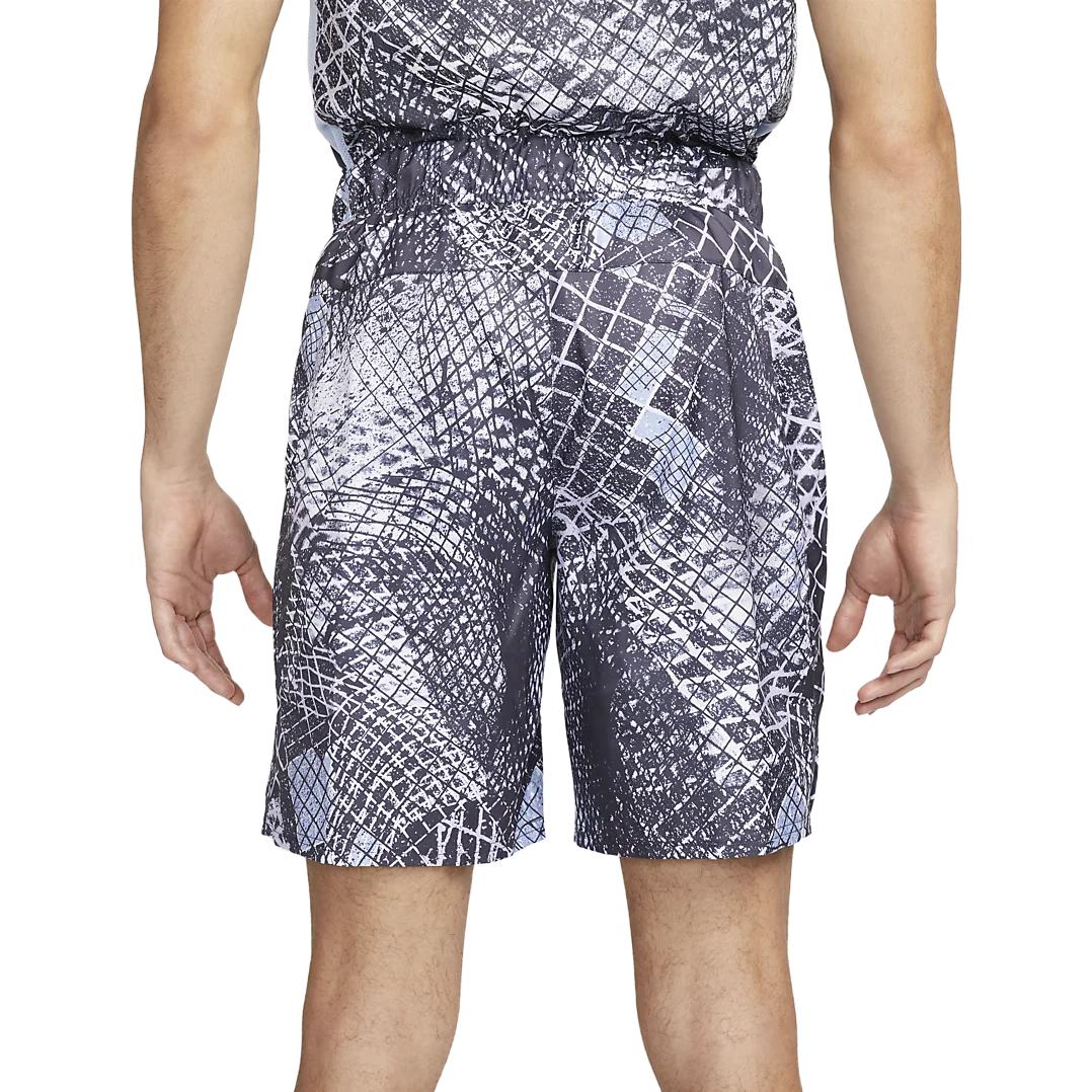 NikeCourt Dri-FIT Victory 9" Printed Tennis Shorts 'Grey' DV9115-015