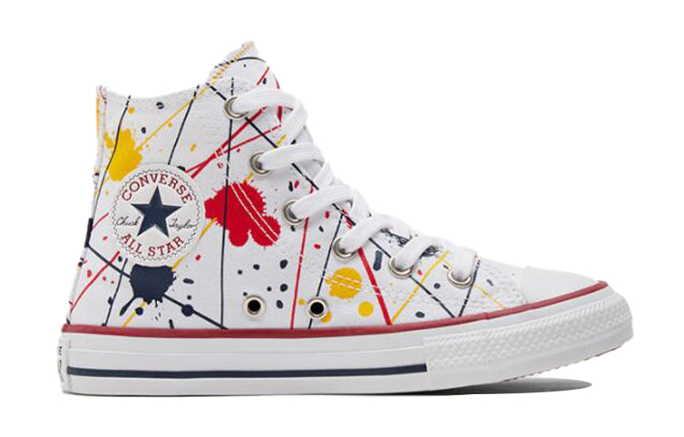 (GS) Converse Chuck Taylor All Star 'White Splash' 671907C