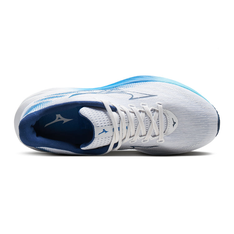 Mizuno Wave Rider 28 'White Estate Blue' J1GC240301