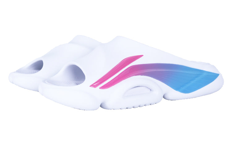 Li-Ning 8 PE Courtside Slides 'White' ABTS009-1