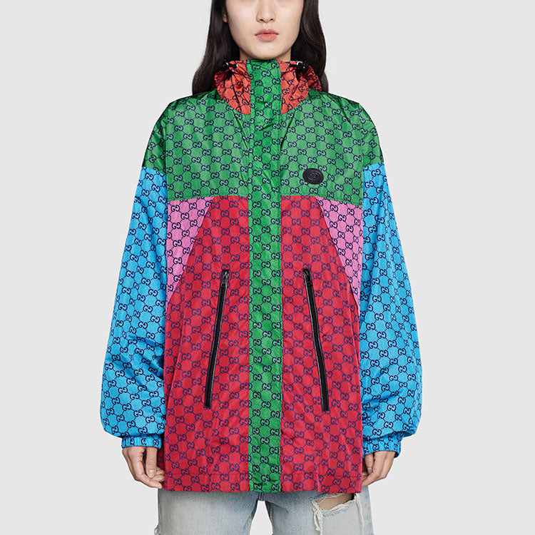(WMNS) Gucci SS21 Nylon Jacket Multicolor 660065-Z8AOP-3348