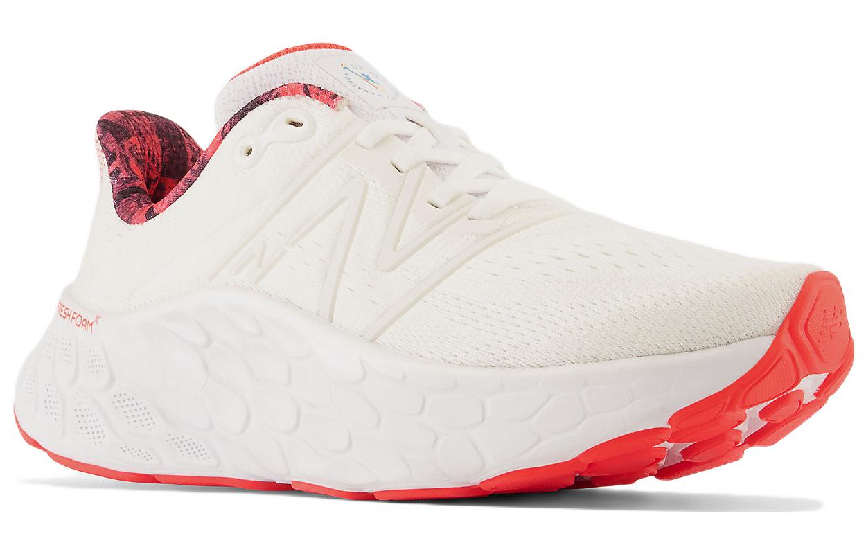 (WMNS) New Balance NYC Marathon Fresh Foam X More V4 'White Electric Red' WMORRR4