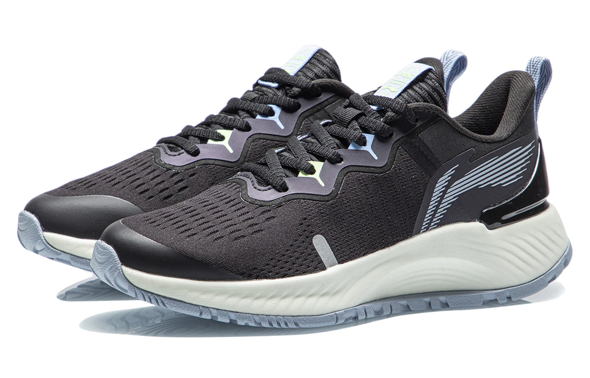 (WMNS) Li-Ning Shadow Essential 'Black White Blue' ARHR108-3