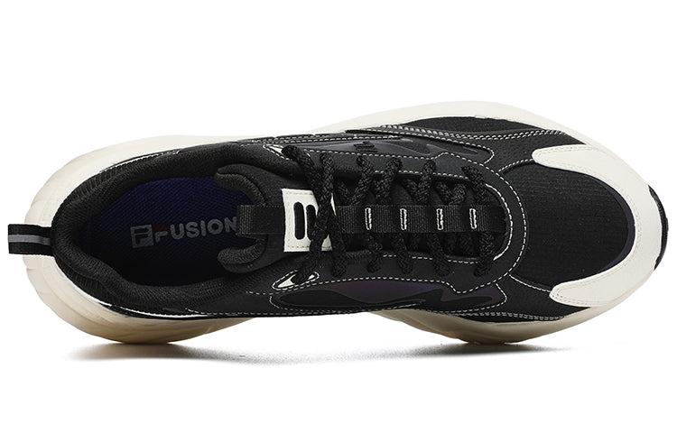 FILA FUSION Running Shoes 'Black White Retro' T12M241113FBA