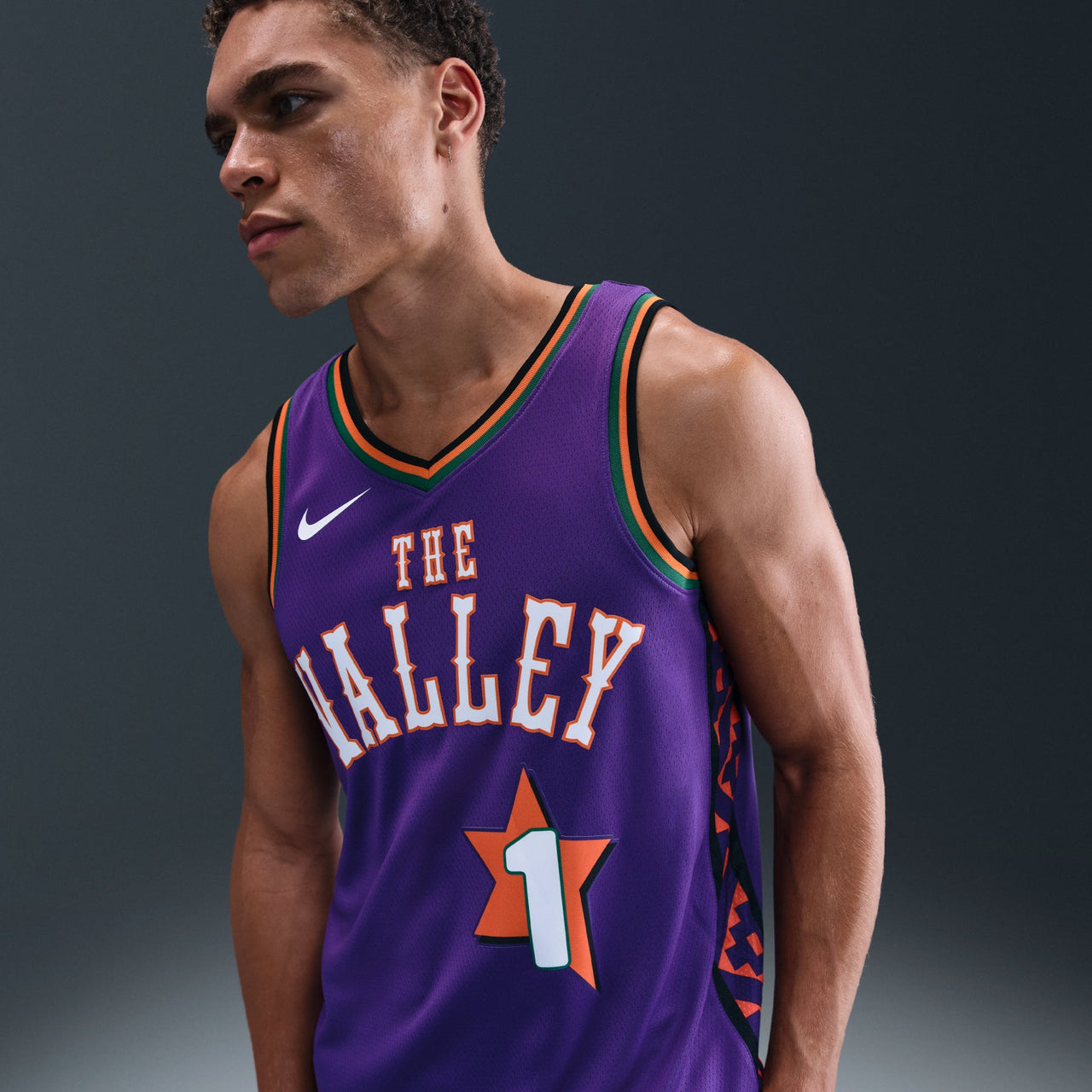 Nike Phoenix Suns 2024/25 City Edition Jersey 'Devin Booker' FQ4356-504