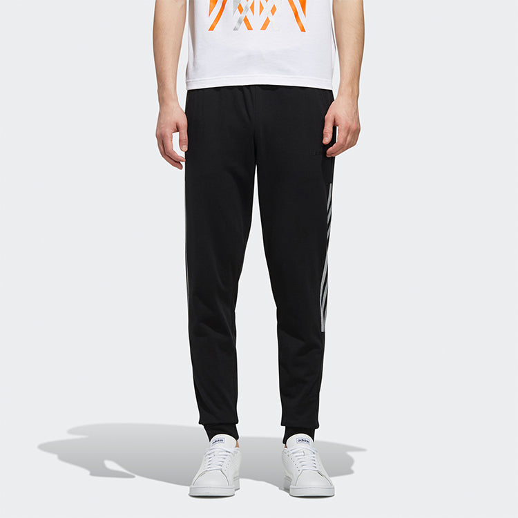 adidas neo M CS BASE TP Bundle Feet Sports Long Pants Black FK9930