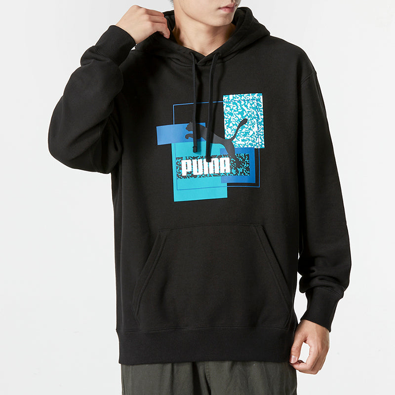 PUMA Brand Love TR Logo Hoodie 'Black' 537851-01