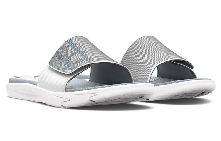 Under Armour Mercenary Slide 'White Halo Grey' 3025851-100