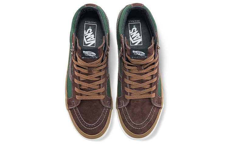 Vans OG SK8-HI LX 'Green Brown' VN0A5FBFBGS