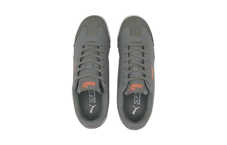 (GS) PUMA Turino Low Top Running Shoes Grey/White 372895-04