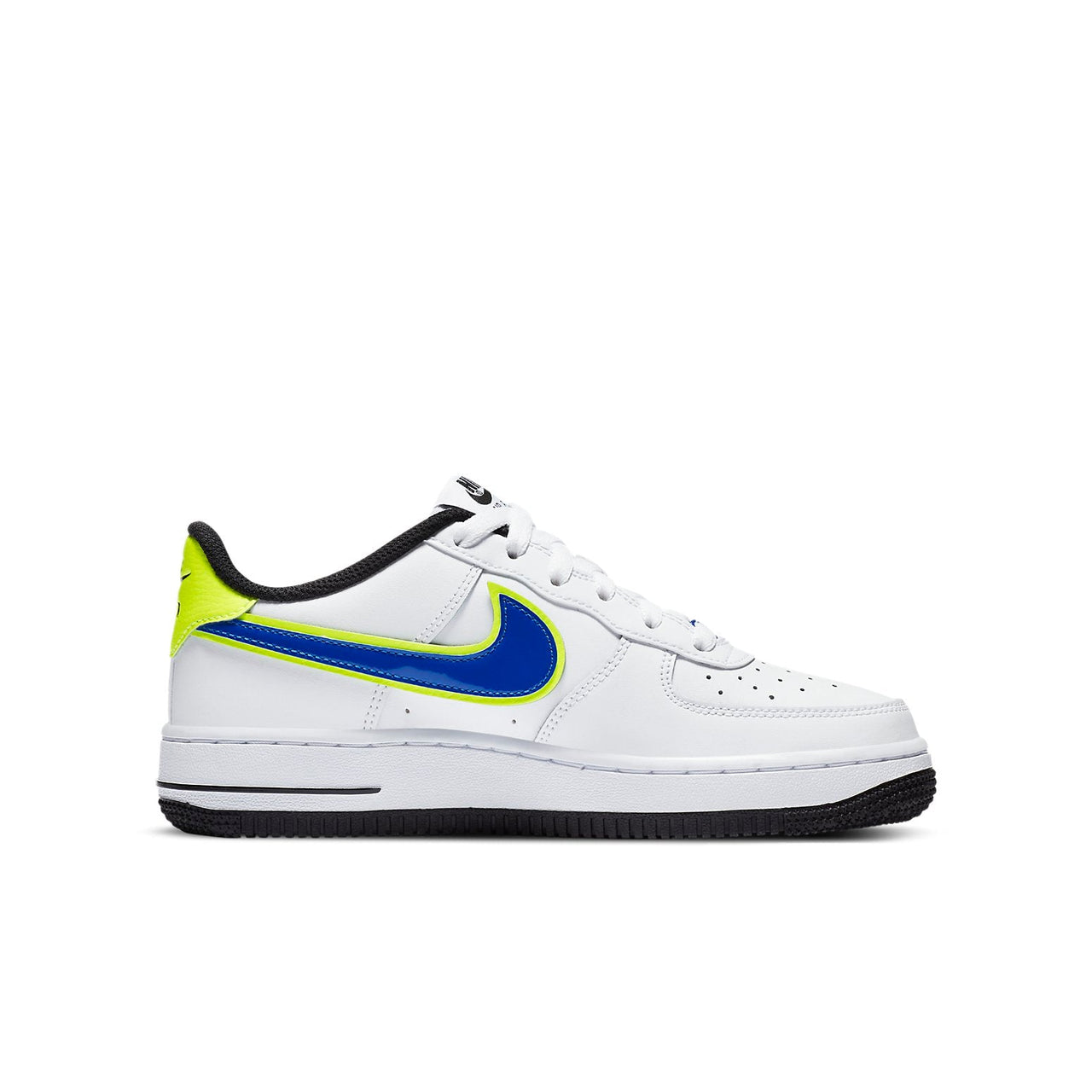 (GS) Nike Air Force 1 '07 'Volt Racer Blue' DB1555-100
