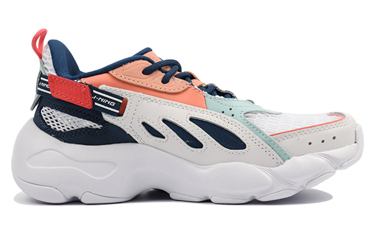 (WMNS) Li-Ning Butterfly Lite Paris Fashion Week 'White Orange Pink' AGLP104-1