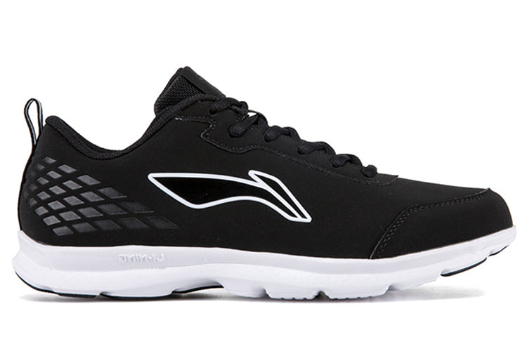 Li-Ning Running Shoes 'Black White' ARBN249-1