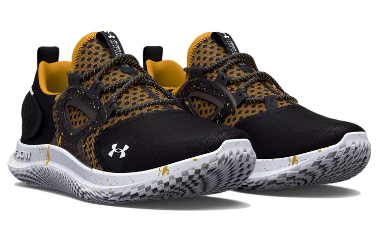 (WMNS) Under Armour Flow Velociti MVMNT 'Black Cruise Gold' 3024146-004