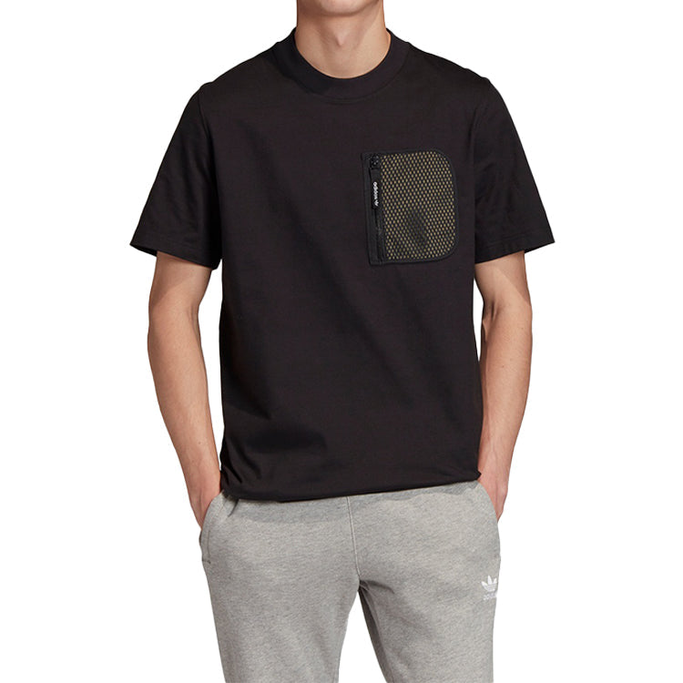 adidas originals PT3 TEE Sports Round Neck Short Sleeve Black GC8700