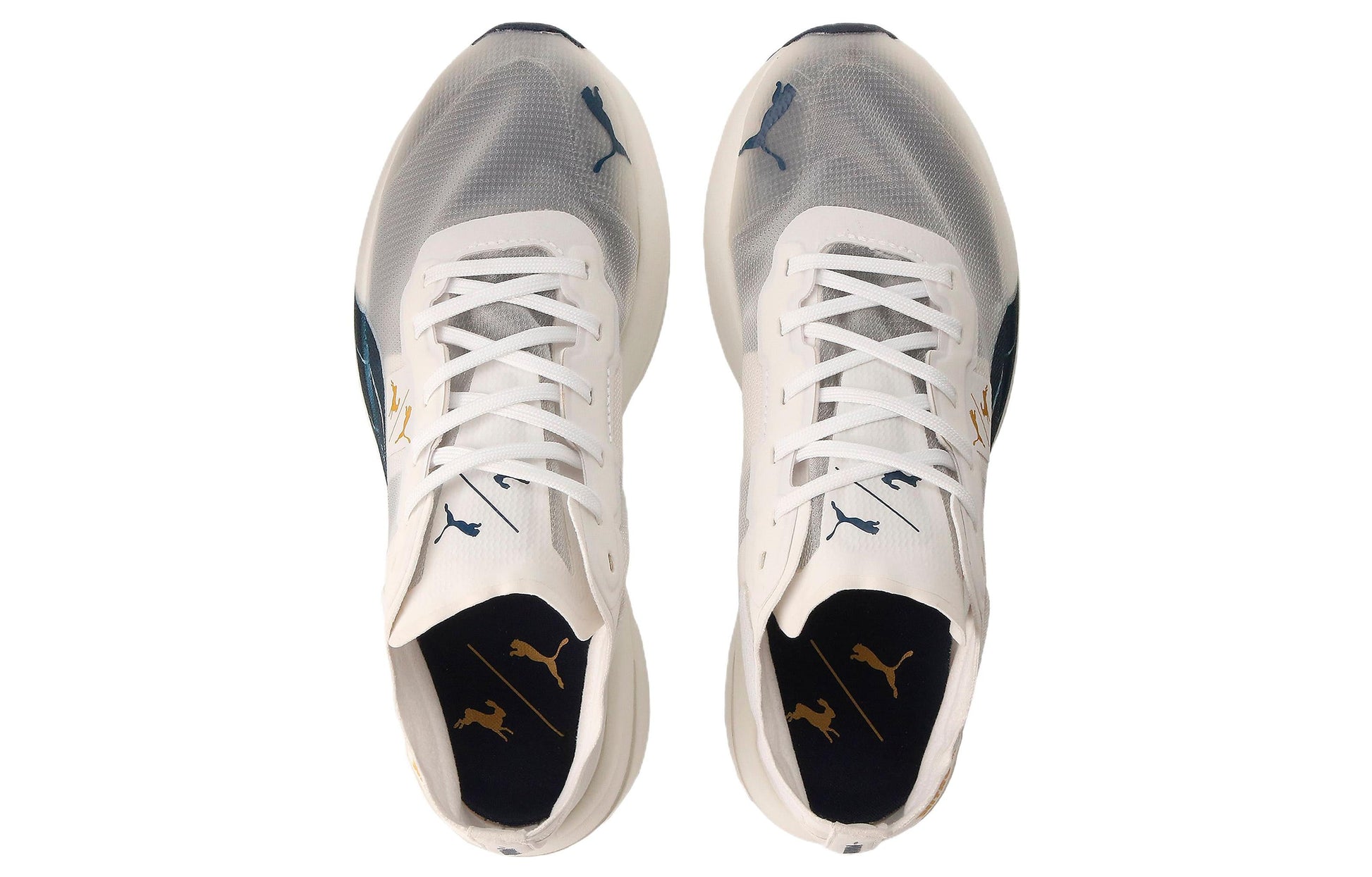 (WMNS) PUMA Tracksmith x Deviate Nitro Elite Racer 'White Peacoat' 377279-01