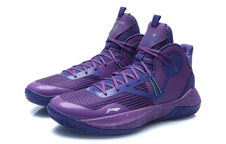Li-Ning Sonic 9 Team Mid 'Purple Blue' ABPR017-1