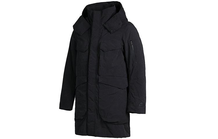 Nike Sportswear Techpack hooded down Jacket Black 928913-292