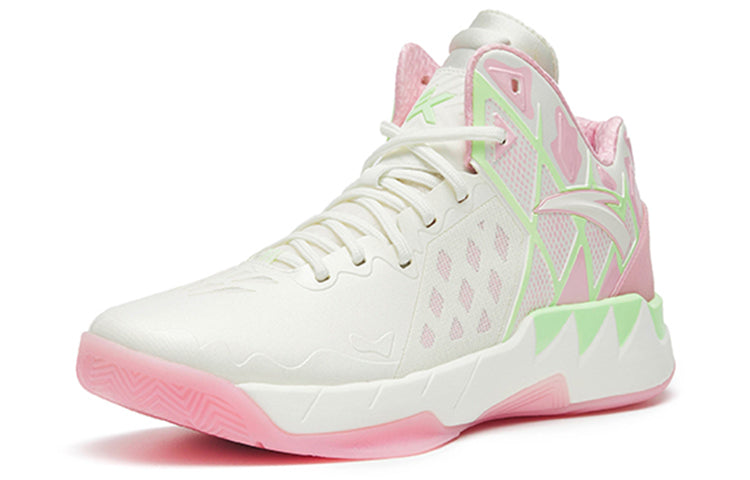 ANTA Klay Thompson 1 Pro 'White Pink Green' 112241117-1