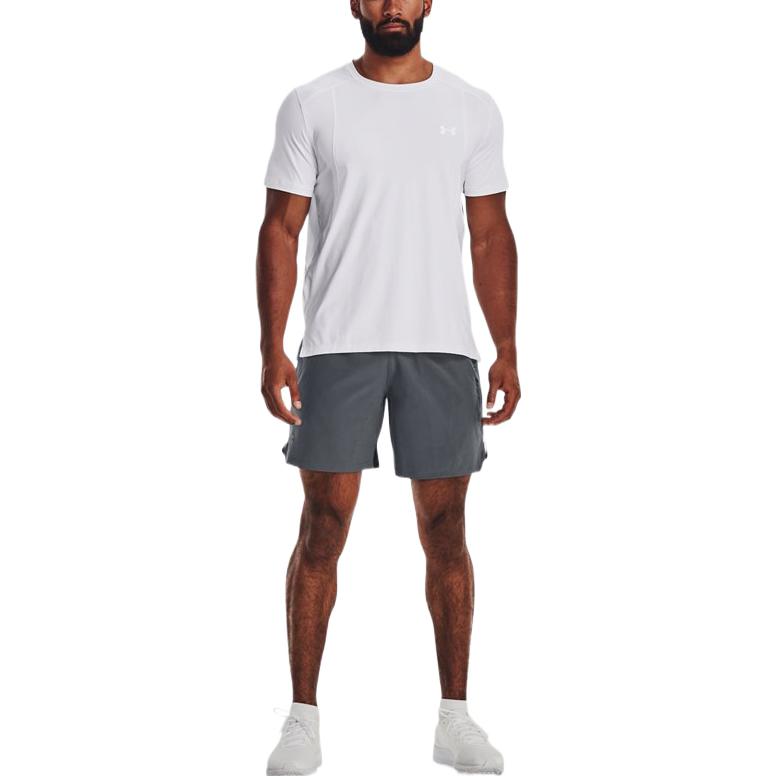 Under Armour Speedpocket 7inch Shorts 'Grey Black' 1375403-012