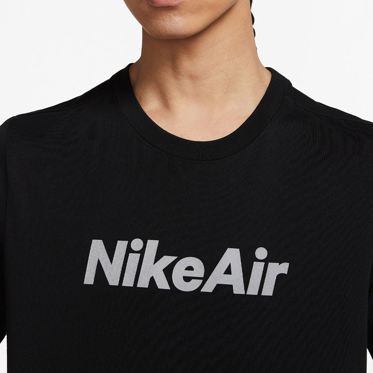 Nike SPORTSWEAR AIR Alphabet Round Neck Short Sleeve Black CU7345-010