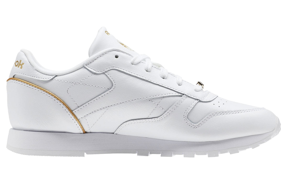 (WMNS) Reebok Classic Leather Hardware 'White Sleek Metallic' BS9878