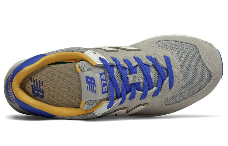 New Balance 574 Grey/Yellow/Blue MT574ATA